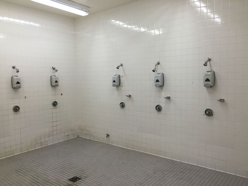 Locker Room Showers 62